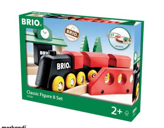BRIO 33028 Track Eight Set Classic Line