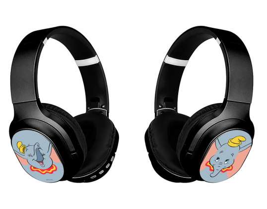 Wireless Stero Headphones with micro Dumbo 001 Disney Gray