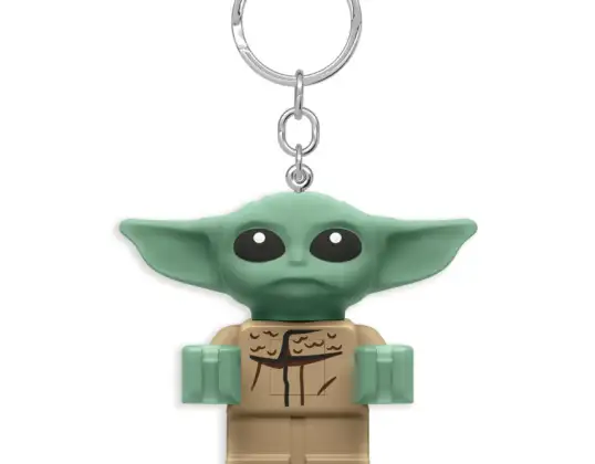 LEGO® Star Wars Baby Yoda nyckelring med ficklampa