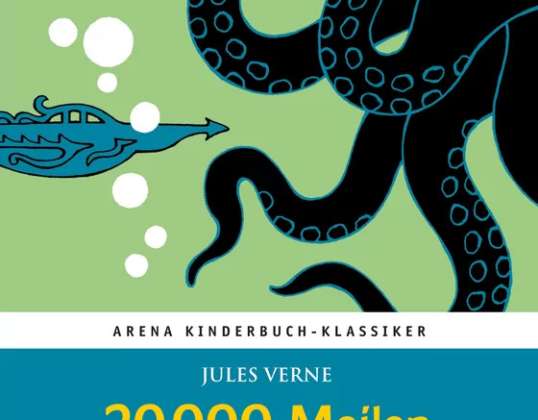 Książka dla dzieci Klasyka Verne Kibu Classics 20 000 mil pod