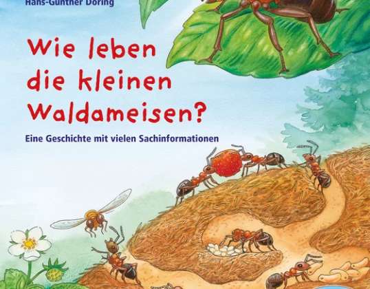 Une histoire d’animaux avec beaucoup d’informations factuelles Reichenstetter Comment vivent les petites fourmis forestières?