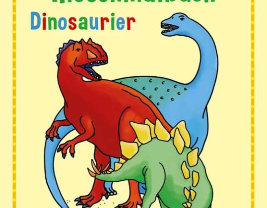 Mano pirmoji milžiniška spalvinimo knyga dinozaurai