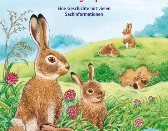 An animal story with lots of factual information Reichenstetter Little hares and rabbits
