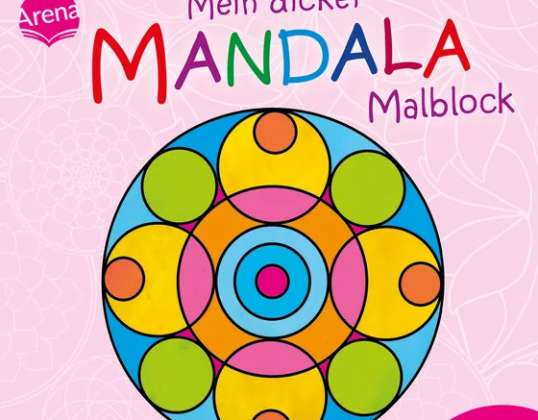 My thick mandala coloring pad My thick mandala coloring pad. Paint and relax