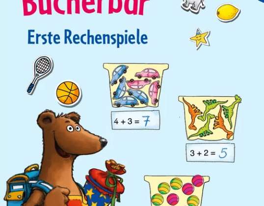 Stickerspaß mit dem Bücherbär. Erste Rechenspiele