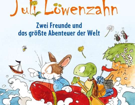 Книжковий ведмідь: Дошкільний заклад. Зображення замінюють іменні слова: Schmachtl, Juli Löwenzahn. Двоє друзів і