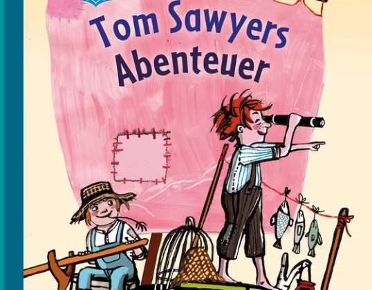 Klassiekers Lees net Twain First-Time Reader Tom Sawyer's Adventures