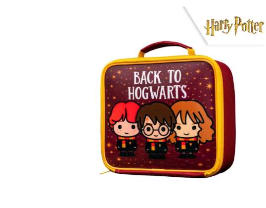 Harry Potter Breakfast Bag Torna a Hogwarts rosso / Lunchbag rosso