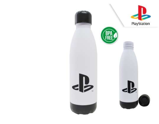 PlayStation Plastová láhev na vodu 650 ml / Soft Touch láhev
