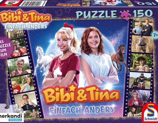 Bibi &; Tina Movie 5 Gewoon verschillende puzzel van 150 stukjes