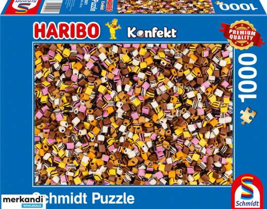 Haribo konditorejas izstrādājumi 1000 gabali puzle