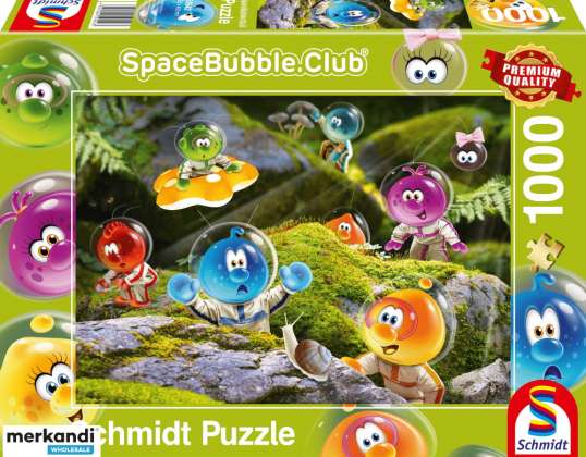 Spacebubble.Club   Ankunft im Mooswald   1000 Teile Puzzle