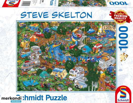 Steve Skelton Time Out de la vie quotidienne Puzzle de 1000 pièces