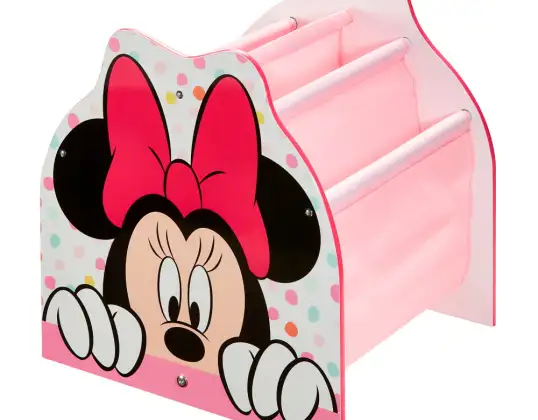 Minnie Mouse hanging bookcase for children - book rack for the children's room 