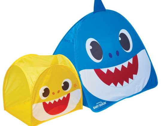Baby Shark: Tente de jeu pop-up et tunnel