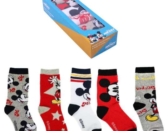 Disney Mickey Mouse 5 Pack Chaussettes