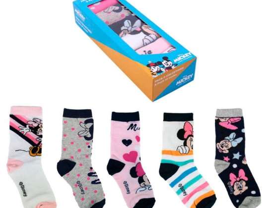 Disney Minnie Mouse 5 Pack Socks