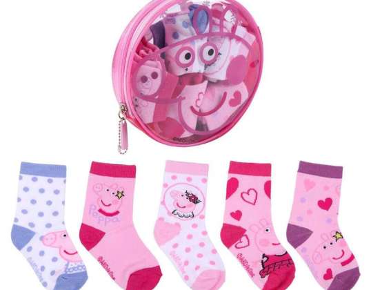 Peppa Pig 5 Pack Chaussettes