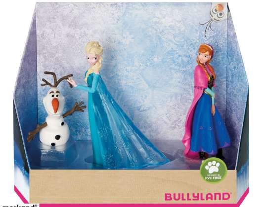 Bullyland 13446   Disney Die Eiskönigin / Frozen 3 Stück Spielfigur