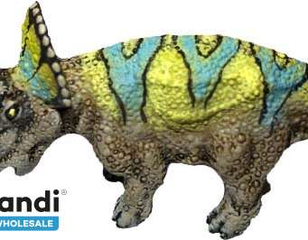 Bullyland 61317 Mini dinossauro Triceratops Estatueta