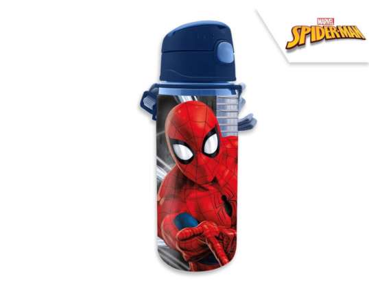 Spiderman   Aluminium Trinkflasche 500ml