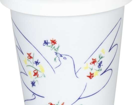 Picasso La Colombe Du Festival Café à emporter Mug avec couvercle 380 ml