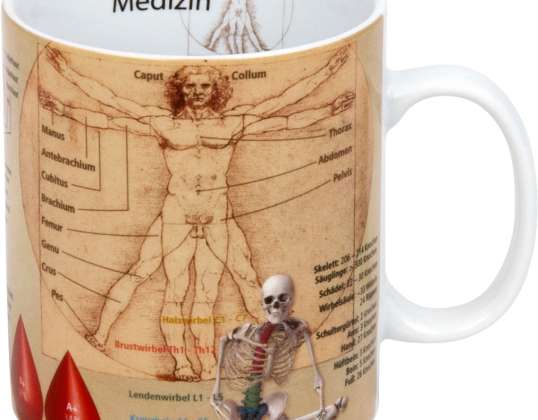 Knowledge cup medicine dt.  Mug / cup 490 ml