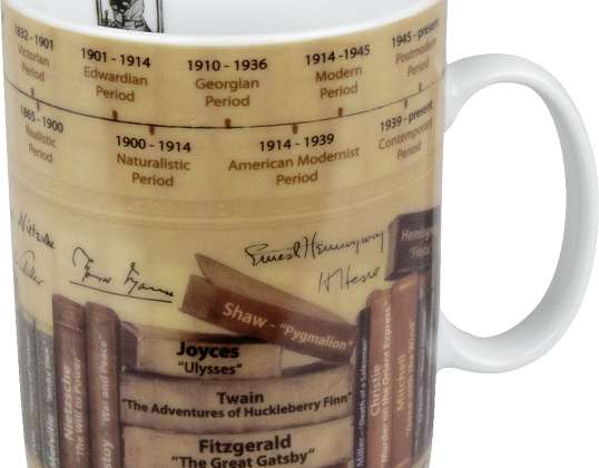 Literature en.  Mug / cup 490 ml