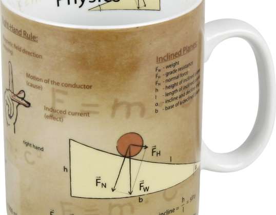 Physique en.  Mug / tasse 490 ml