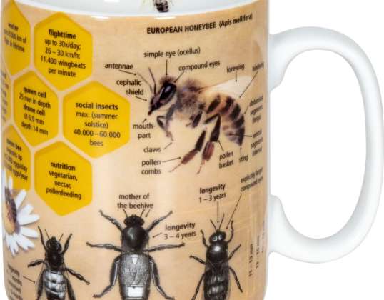 Knowledge Mug Bees Becher / Tasse   490 ml
