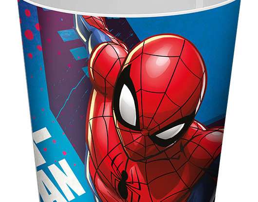 Marvel Spiderman lixeira 21 cm
