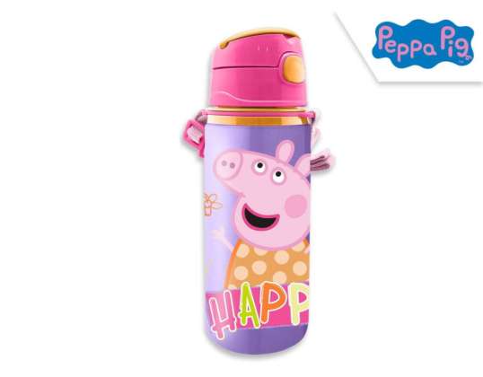 Peppa Pig hliníková fľaša na vodu 500 ml