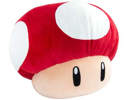 Nintendo plysj Jumbo Mushroom plysj pute 70 cm