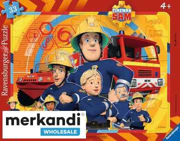 Fireman Sam - Sam the Fireman - Cadre puzzle - 33 pièces