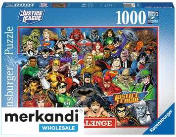 DC Comics Challenge Puzzel 1000 stukjes