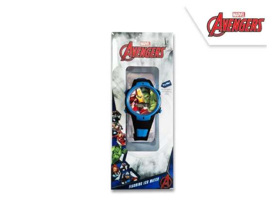 Marvel Avengers wristwatch with flashing lights