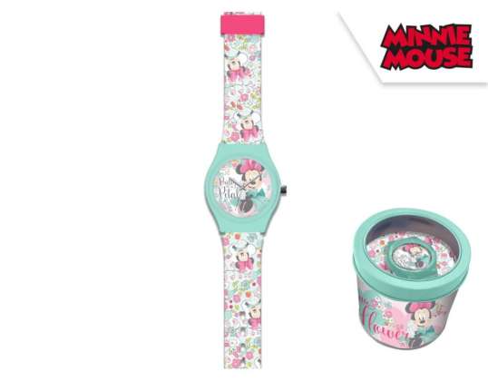 Disney Minnie Mouse   Armbanduhr in Geschenkbox aus Metall