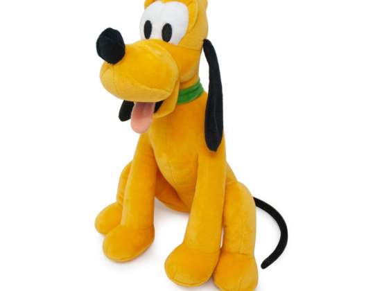 Disney Mickey Mouse : figurine en peluche Pluto avec son 28cm