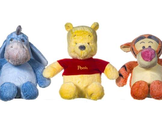 Winnie The Pooh   Plüschfiguren Sortiment 3 fach sortiert  30cm