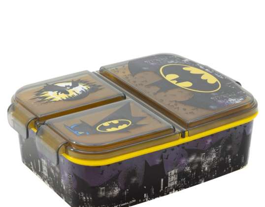 DC Comic: Batman Bread Box con 3 compartimentos