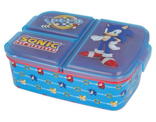 Sonic   Brotbox mit 3 Fächern