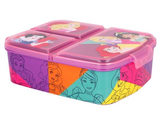 Boîte à pain Disney Princess avec 3 compartiments