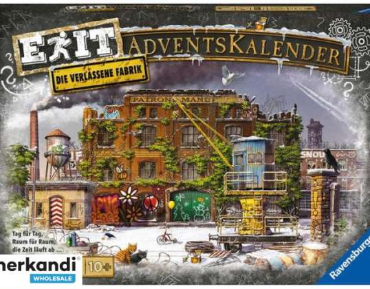 Ravensburger 18233 EXIT: The Abandoned Factory Advent Calendar