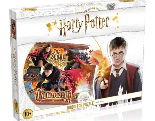 Winning Moves 39543 Harry Potter Quidditch 1000 Teile Puzzle