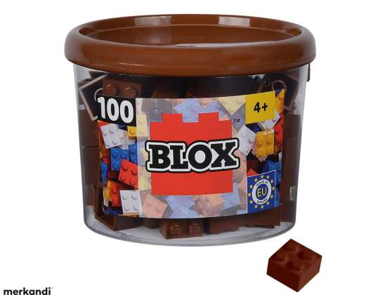 Androni Blox 100 marron 4 briques en boîte