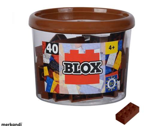 Androni Blox 40 marrom 8 tijolos em estanho