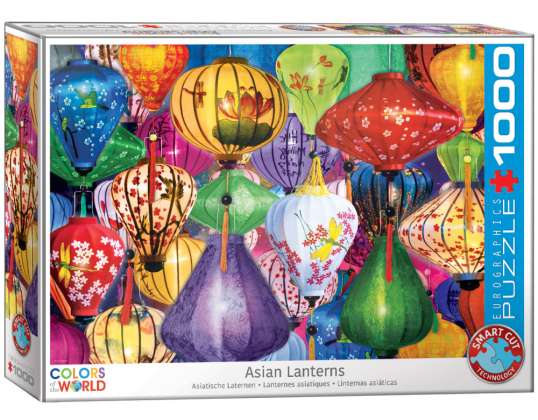 Asian Lanterns 1000 Pieces Puzzle