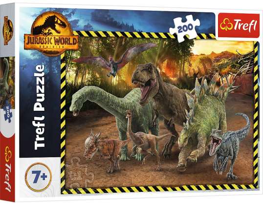 Jurassic World Puzzle 200 gab