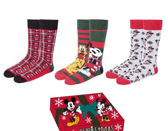 Disney Mickey Mouse 3 Pack Chaussettes
