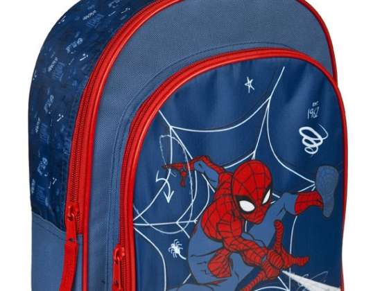 Spider Man Mochila con bolsillo delantero